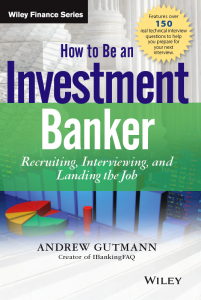 How to be an Investment Banker